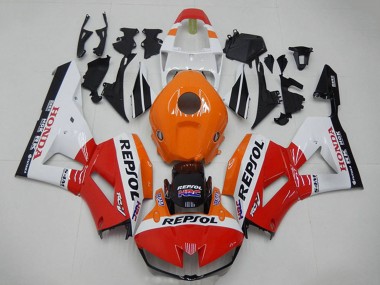 Carenado Moto Honda CBR1000RR 2012-2016 - Naranja Blanco Rojo Negro Brillante Repsol HRC