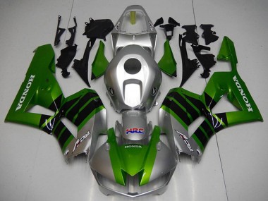 Carenado Moto Honda CBR1000RR 2012-2016 - Plata Verde Negro Brillante HRC