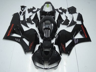 Carenado Moto Honda CBR1000RR 2012-2016 - Negro Brillante Rojo Calcomanía