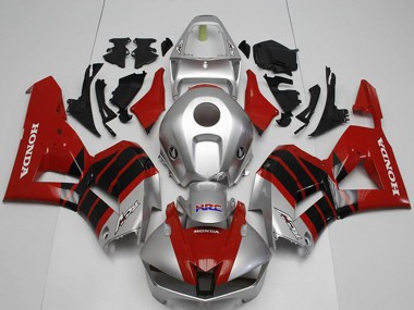 Carenado Moto Honda CBR1000RR 2012-2016 - Plata Rojo Negro HRC