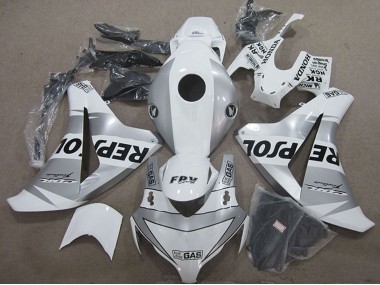 Carenados Moto Honda CBR1000RR 2008-2011 - Blanco Plata Negro Repsol