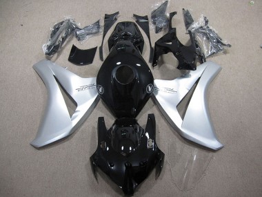 Carenado Moto Honda CBR1000RR 2008-2011 - Plata Negro Brillante Fireblade