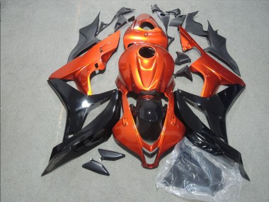 Carenados Moto Honda CBR1000RR 2008-2011 - Naranja Negro Brillante