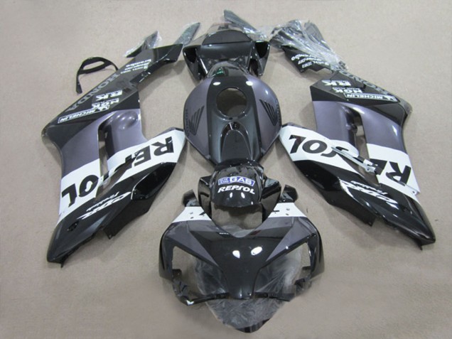 Carenado Moto Honda CBR1000RR 2004-2005 - Negro Brillante Blanco Gris Repsol