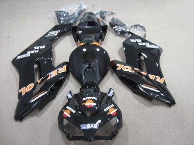 Carenado Moto Honda CBR1000RR 2004-2005 - Negro Brillante Naranja Repsol