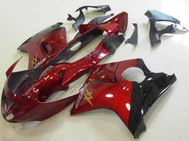 Carenado Moto Honda CBR1100XX Blackbird 1996-2007 - Rojo Caramelo Negro Brillante