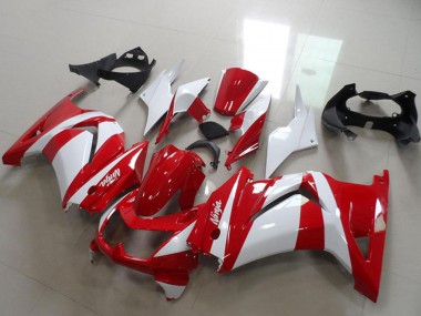 Carenado Moto Kawasaki ZX250R 2008-2012 - Blanco Rojo