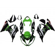 Carenado Moto Kawasaki ZX6R 2013-2018 - Verde Negro Blanco Elf Monstruo