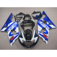 Carenado Moto Suzuki GSXR 1000 2000-2002 - Azul Blanco Negro Rojo