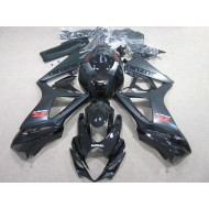 Kits Carenado Moto Suzuki GSXR 1000 2007-2008 - Negro Brillante Negro Mate