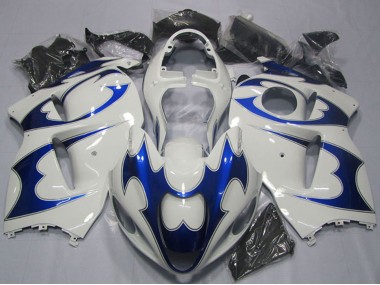 Kits Carenados Moto Suzuki GSXR 1300 Hayabusa 1996-2007 - Blanco Azul