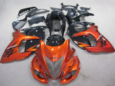 Carenado Moto Suzuki GSXR 1300 Hayabusa 2008-2020 - Naranja Negro
