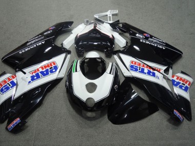 Carenado Moto Ducati 749 999 2003-2004 - Blanco Negro Brillante Parts Unlimited