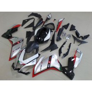Carenados Moto Aprilia RS4 50 125 2012-2018 - Plata Rojo Negro Brillante