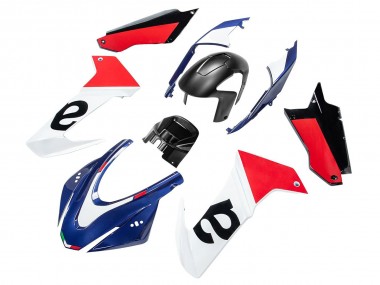 Carenado Moto Aprilia RS660 2020-2024 - Blanco Azul Rojo