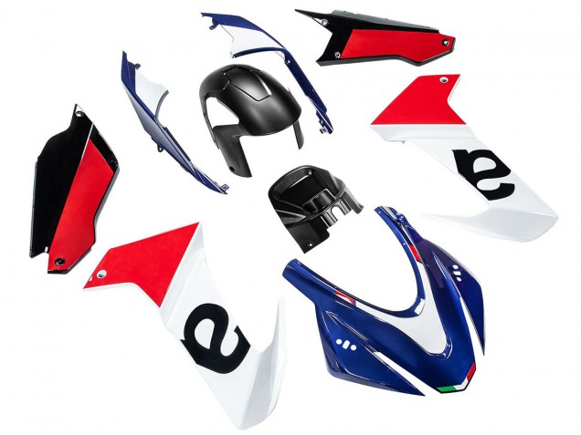 Carenado Moto Aprilia RS660 2020-2024 - Blanco Azul Rojo