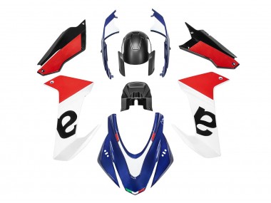 Carenado Moto Aprilia RS660 2020-2024 - Blanco Azul Rojo