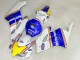 Carenado Moto Honda CBR1000RR 2004-2005 - Blanco Azul Amarillo Rothmans