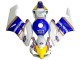 Carenado Moto Honda CBR1000RR 2004-2005 - Blanco Azul Amarillo Rothmans