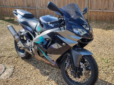 Carenado Moto Kawasaki Ninja ZX9R 2002-2003 - Azul Plata