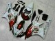 Marrón Blanco Carenado Moto Yamaha R6 06-07 Marrón Blanco Carenado Moto Yamaha R6 06-07