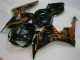 Marrón Negro Carenado Moto Honda CBR 1000 RR 06-07 Marrón Negro Carenado Moto Honda CBR 1000 RR 06-07