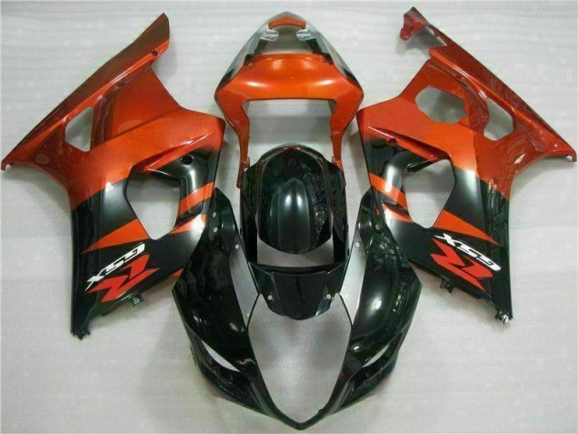 Marrón Negro Carenado Moto & Plástico Suzuki GSXR 1000 K3 03-04