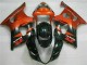 Marrón Negro Carenado Moto & Plástico Suzuki GSXR 1000 K3 03-04