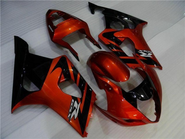 Marrón Negro Kit Carenado Inyección Suzuki GSXR 1000 K3 03-04 Marrón Negro Kit Carenado Inyección Suzuki GSXR 1000 K3 03-04