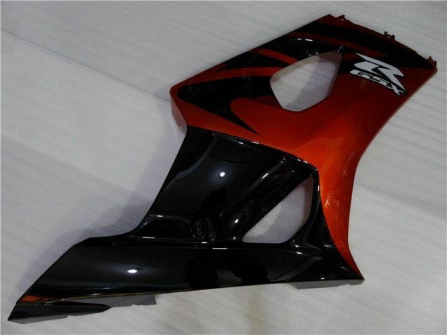 Marrón Negro Kit Carenado Inyección Suzuki GSXR 1000 K3 03-04 Marrón Negro Kit Carenado Inyección Suzuki GSXR 1000 K3 03-04