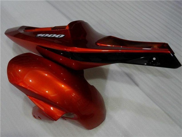 Marrón Negro Kit Carenado Inyección Suzuki GSXR 1000 K3 03-04 Marrón Negro Kit Carenado Inyección Suzuki GSXR 1000 K3 03-04