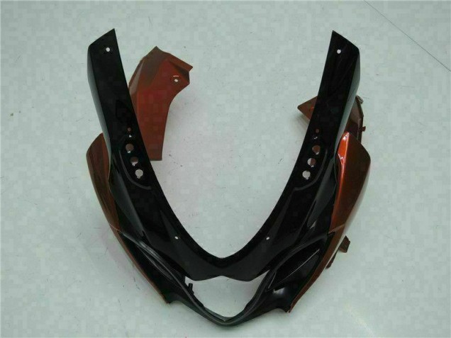 Marrón Negro Kit Completo Carenado Moto Suzuki GSXR 1000 K9 09-16 Marrón Negro Kit Completo Carenado Moto Suzuki GSXR 1000 K9 09-16