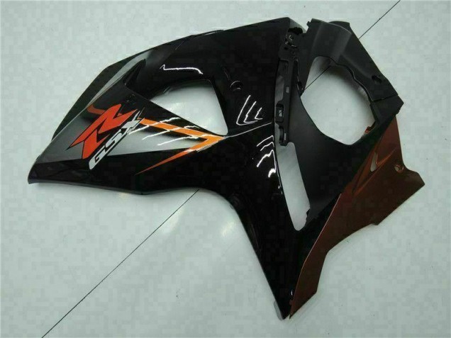 Marrón Negro Kit Completo Carenado Moto Suzuki GSXR 1000 K9 09-16 Marrón Negro Kit Completo Carenado Moto Suzuki GSXR 1000 K9 09-16