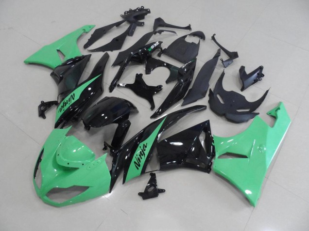 Metallic Verde Carenado Moto Kawasaki ZX6R 09-12 Metallic Verde Carenado Moto Kawasaki ZX6R 09-12