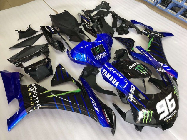 Monster Energy Carenado Moto Yamaha R1 15-19 Monster Energy Carenado Moto Yamaha R1 15-19