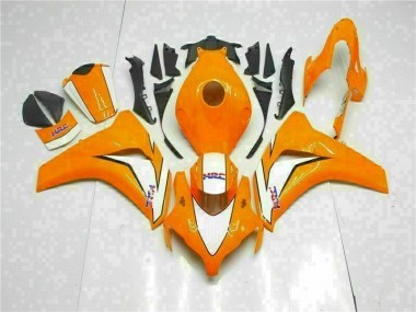 Naranja ABS Carenado Motocicleta Honda CBR 1000 RR 08-11