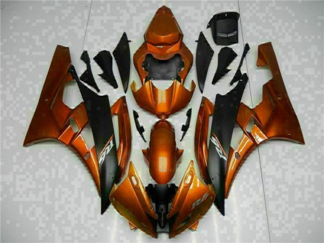 Naranja Carenado Moto Yamaha R6 06-07 Naranja Carenado Moto Yamaha R6 06-07