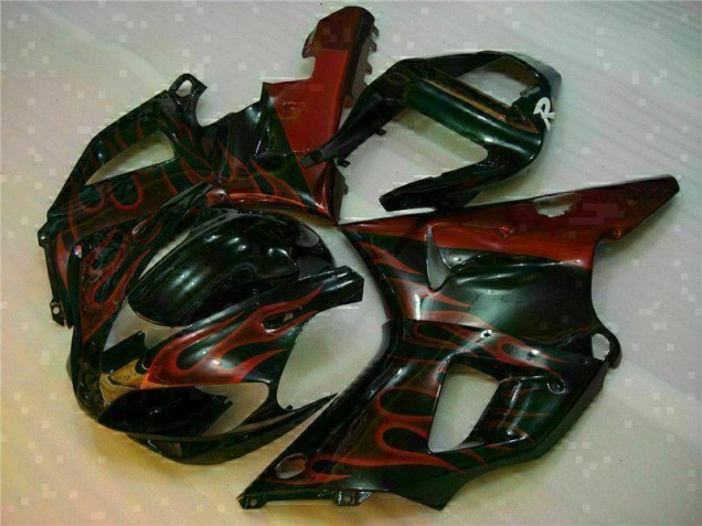 Naranja Kits Carenado Moto Yamaha R1 00-01