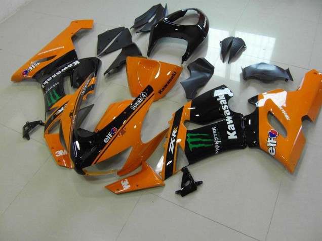 Naranja Monster Carenado Moto Kawasaki ZX6R 05-06 Naranja Monster Carenado Moto Kawasaki ZX6R 05-06