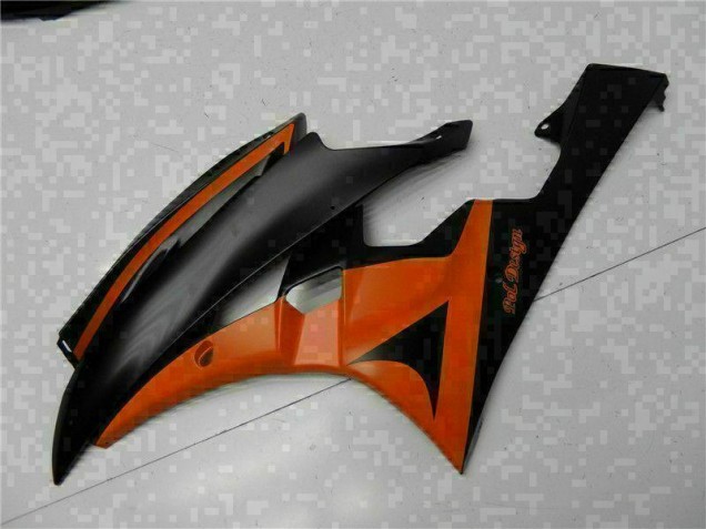 Naranja Negro ABS Kits Carenado Moto Yamaha R6 06-07 Naranja Negro ABS Kits Carenado Moto Yamaha R6 06-07