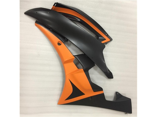 Naranja Negro ABS Moto Plástica Yamaha R6 06-07 Naranja Negro ABS Moto Plástica Yamaha R6 06-07