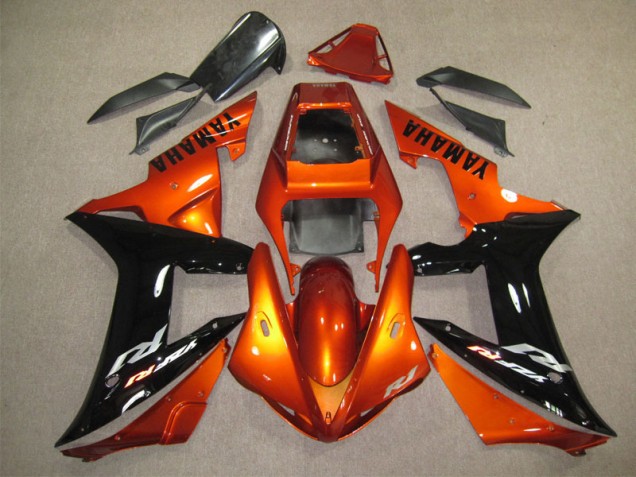 Naranja Negro ABS Moto Plástico Honda CBR 1000 RR 04-05 Naranja Negro ABS Moto Plástico Honda CBR 1000 RR 04-05