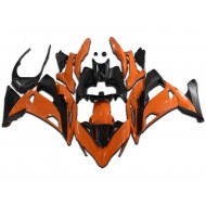 Naranja Negro Carenado Moto Kawasaki EX650 17-19