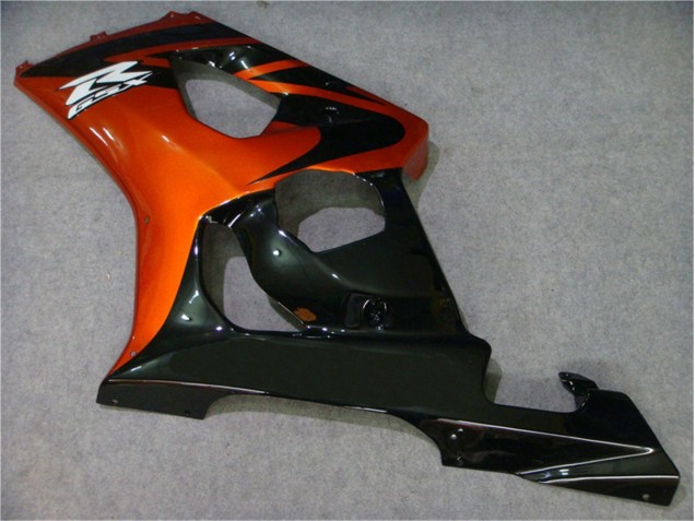 Naranja Negro Carenado Moto Suzuki GSXR 1000 K3 03-04 Naranja Negro Carenado Moto Suzuki GSXR 1000 K3 03-04