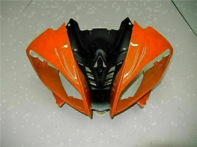 Naranja Negro Carenado Moto Yamaha R6 08-16 Naranja Negro Carenado Moto Yamaha R6 08-16