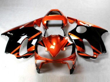 Naranja Negro Kit Carenado Moto Honda CBR 600 F4i 01-03
