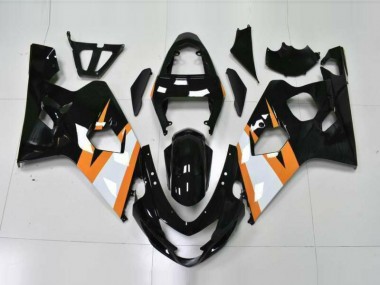 Naranja Negro Kits Carenado Moto Suzuki GSXR 600 / 750 K4 04-05