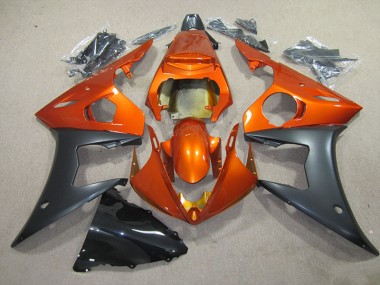 Naranja Negro Moto Plástica Yamaha R6 03-05