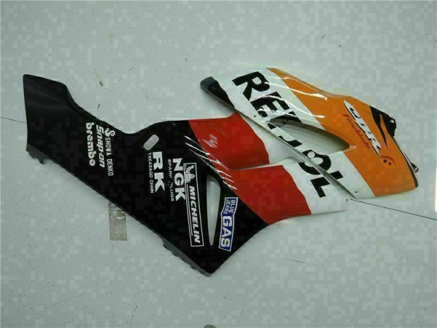 Naranja Negro Repsol Carrocería Motocicletas Honda CBR 1000 RR 04-05 Naranja Negro Repsol Carrocería Motocicletas Honda CBR 1000 RR 04-05