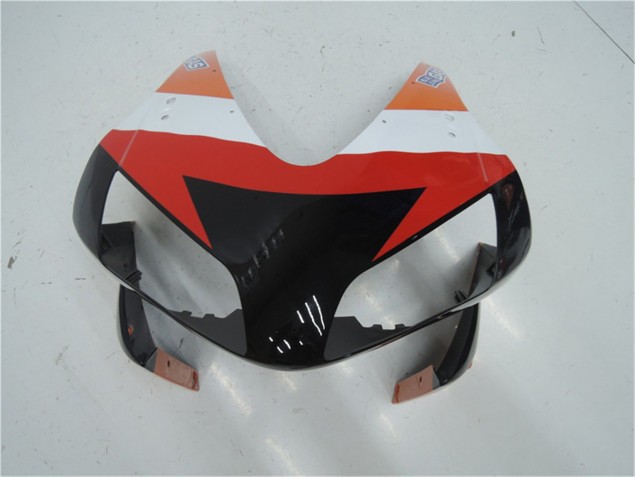 Naranja Rojo Negro Repsol Carenado Moto Honda CBR 600 RR 03-04